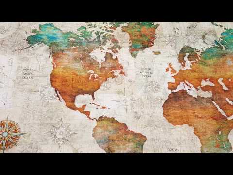 World Map Fabric: Explore the Globe through Textiles