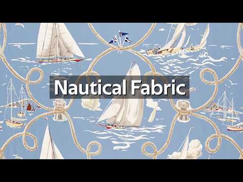 Yard-Sized Nautical Fabric