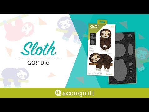 Fabric featuring sloth designs