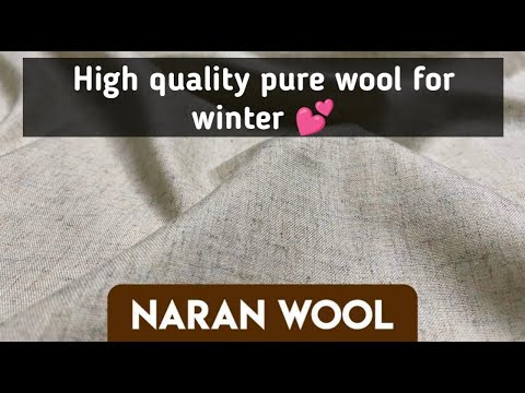 Fabric made from 100% wool