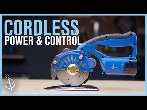 Fabric Rotary Cutter: Now Powered by Electricity